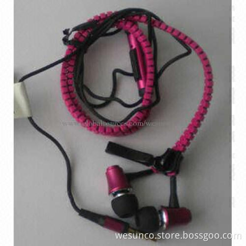 Zipper Earphone